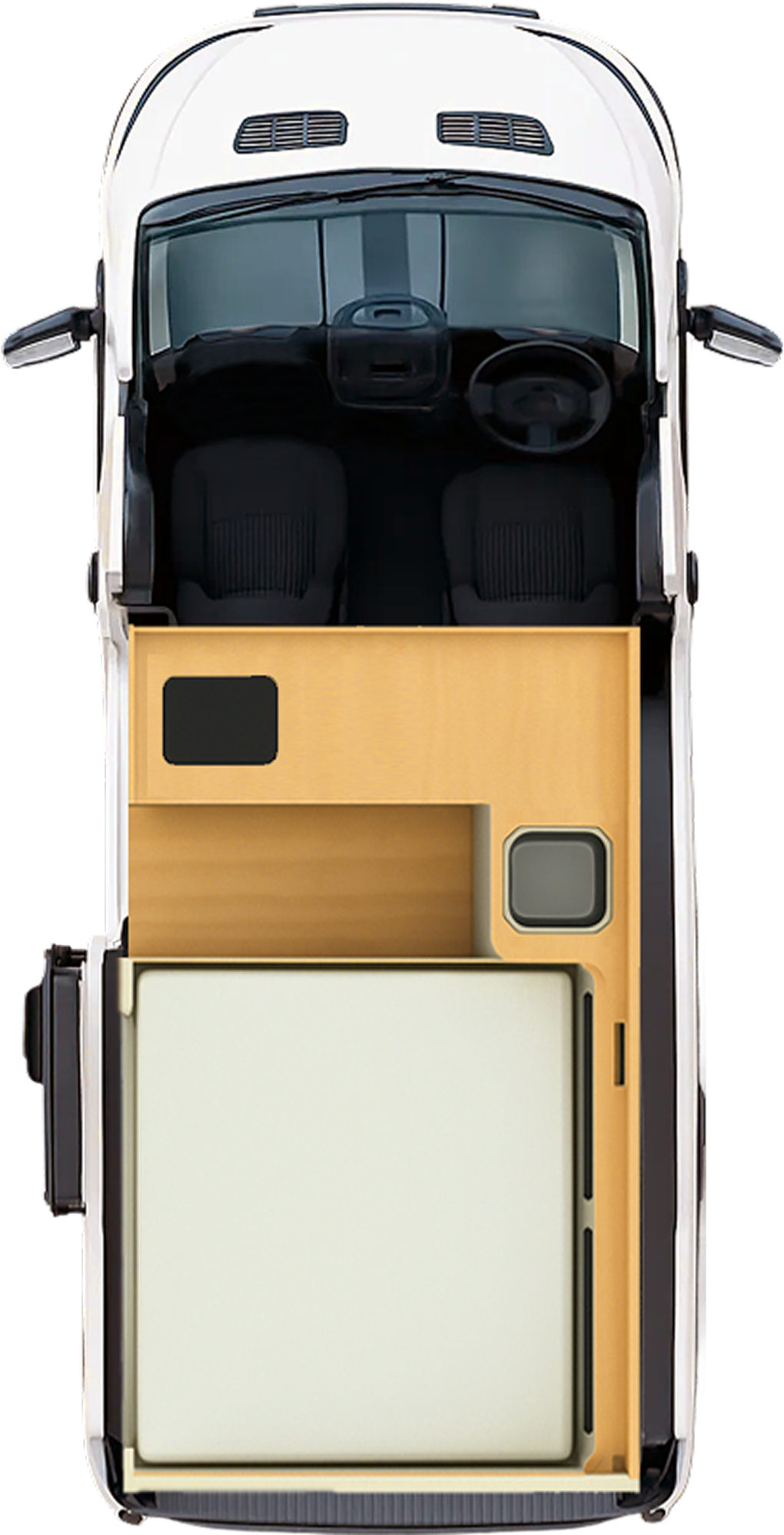 Fixed Bed Camper